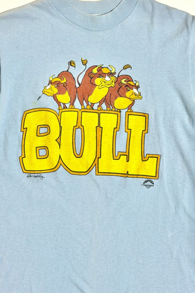 Vintage 1970's Bull Graphic T-Shirt #1