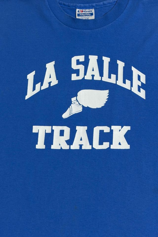 Vintage 1980's La Salle Track Graphic T-Shirt #2