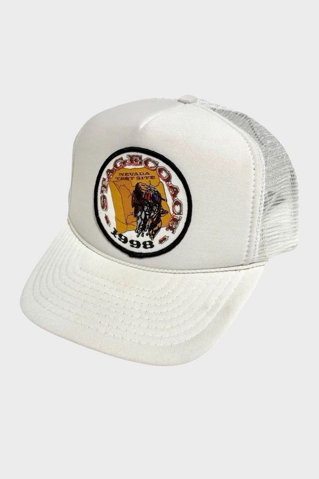 Vintage 1990's Stagecoach Cowboy Trucker Hat #1