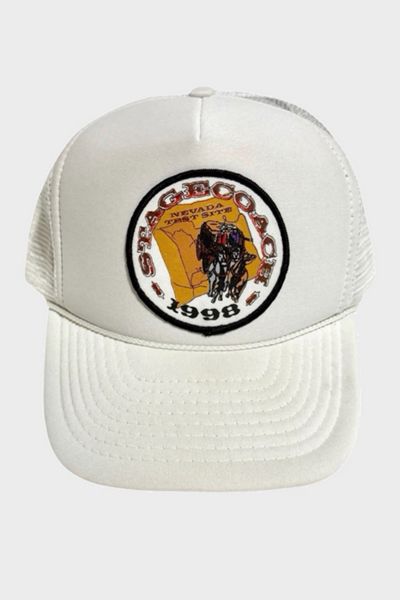 Vintage 1990's Stagecoach Cowboy Trucker Hat
