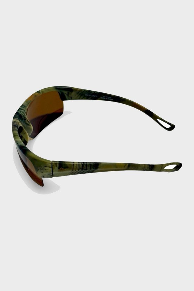 Vintage 2000's Camo Wraparound Sunglasses #2