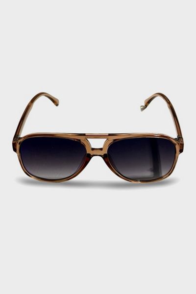 Vintage 1970's Gradient Lens Aviator Sunglasses