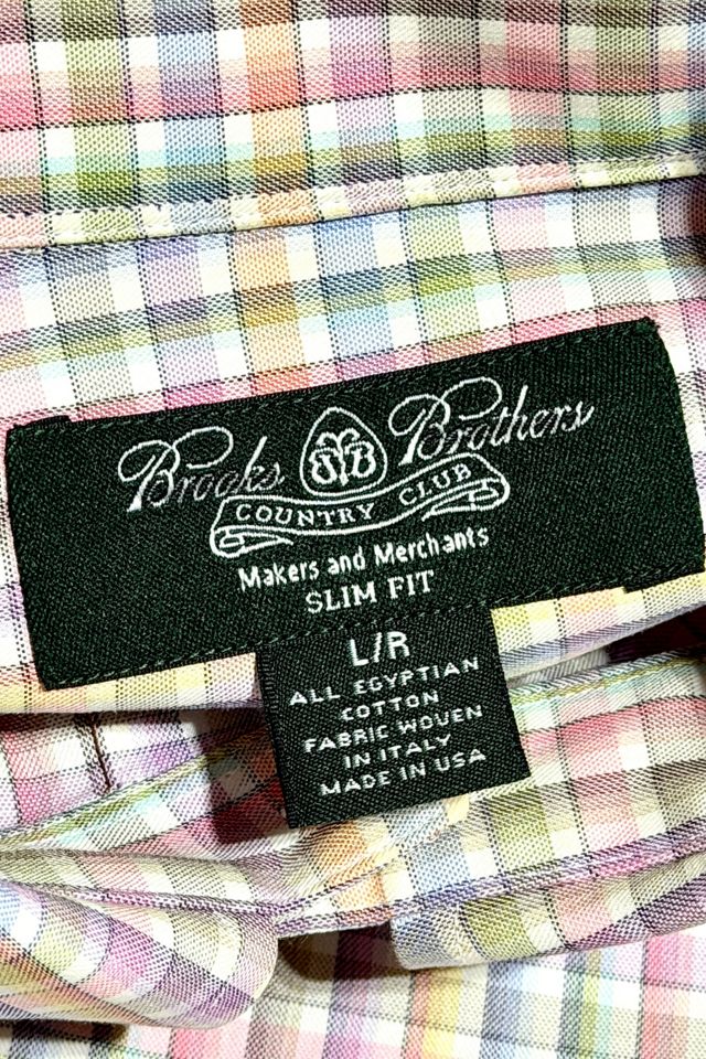 Vintage 2000's Brooks Brothers Gradient Oxford Shirt #1