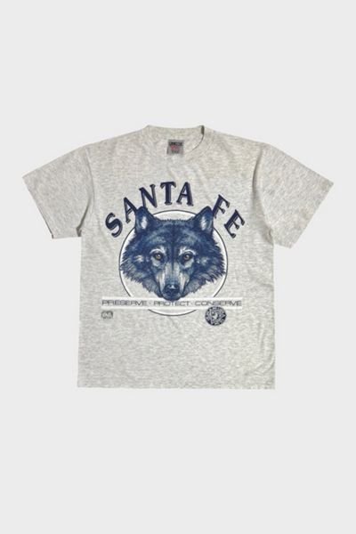 Vintage 1990's Santa Fe Wolves Single Stitch T-Shirt