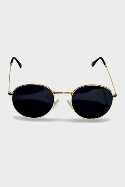 Vintage 1980's Frame Round Lens Sunglasses