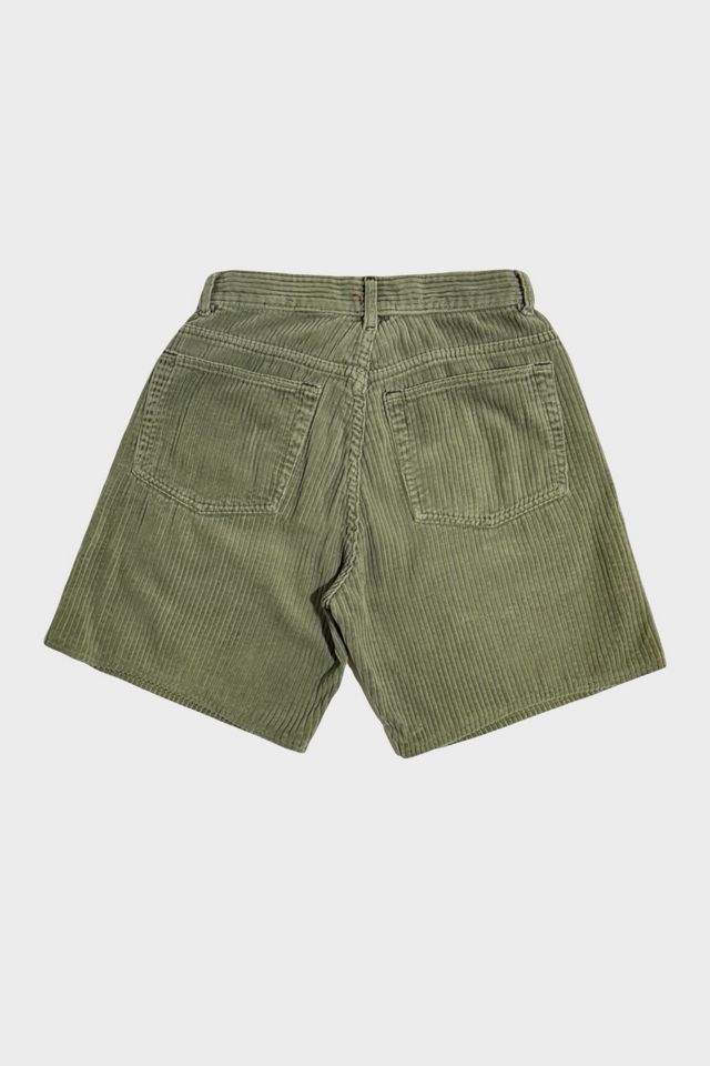 Vintage 1990's Utility Faded Wide Wale Shorts #1
