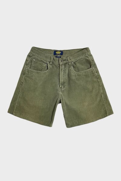 Vintage 1990's Utility Faded Wide Wale Shorts