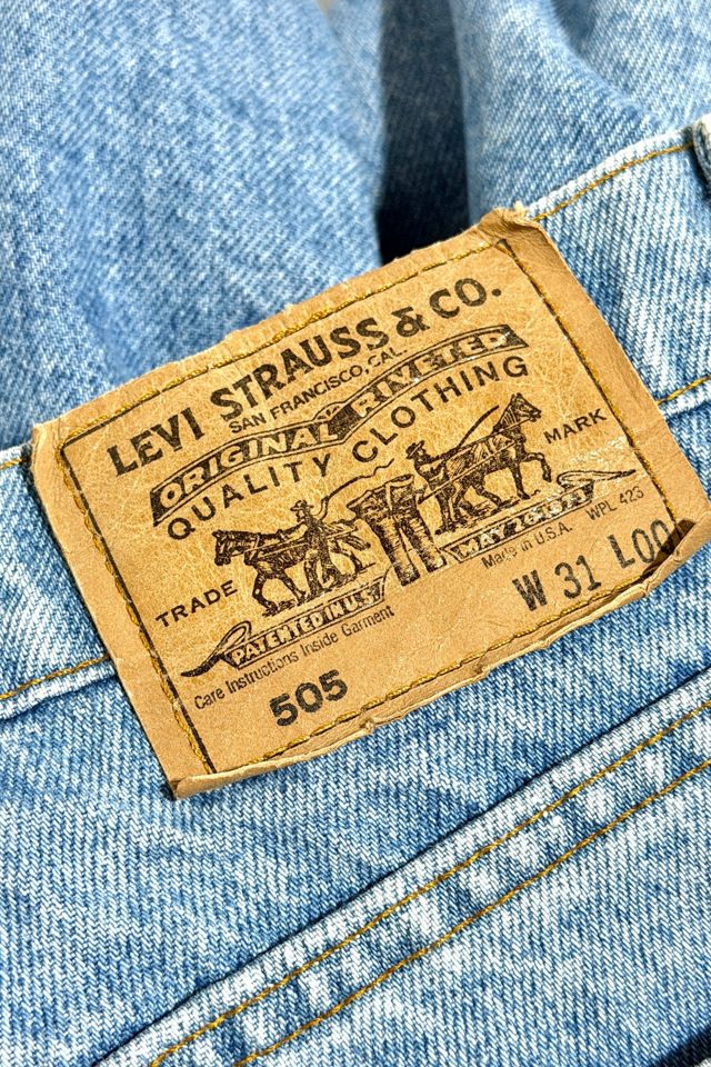 Vintage 1980's Levi’s® 505 Denim Shorts #3