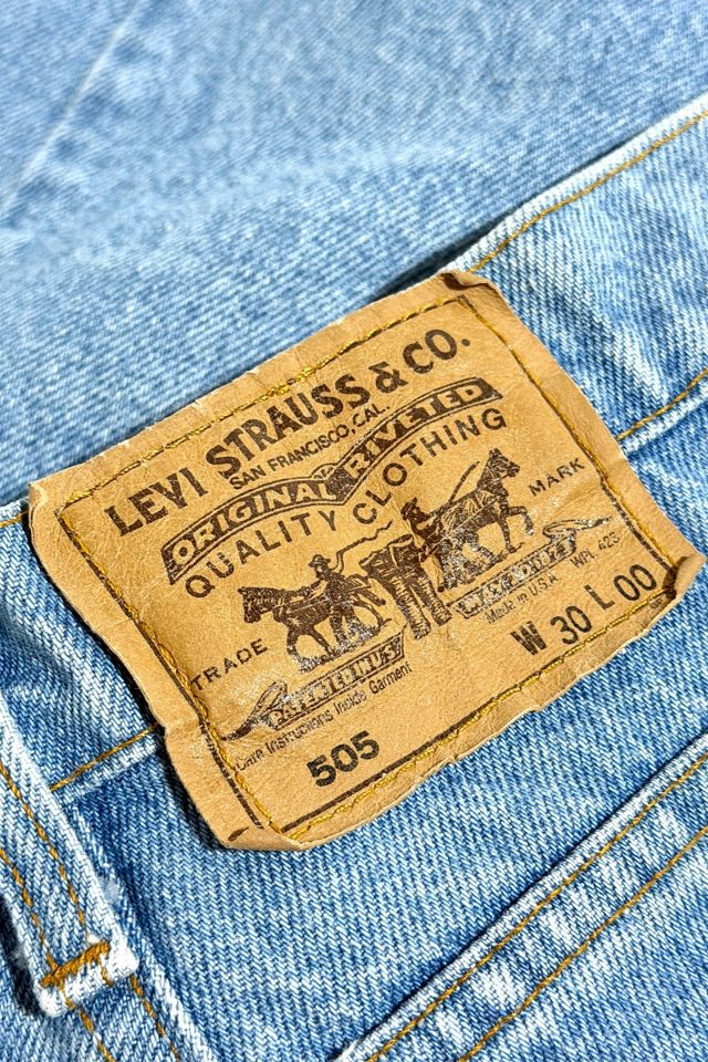 Vintage 1980's Levi’s® 505 Tab Cut Off Shorts #2