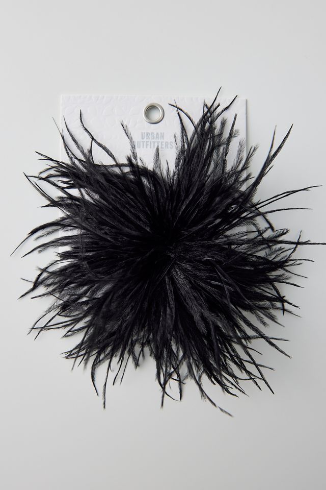 Statement Feathery Hair Clip & Brooch #3