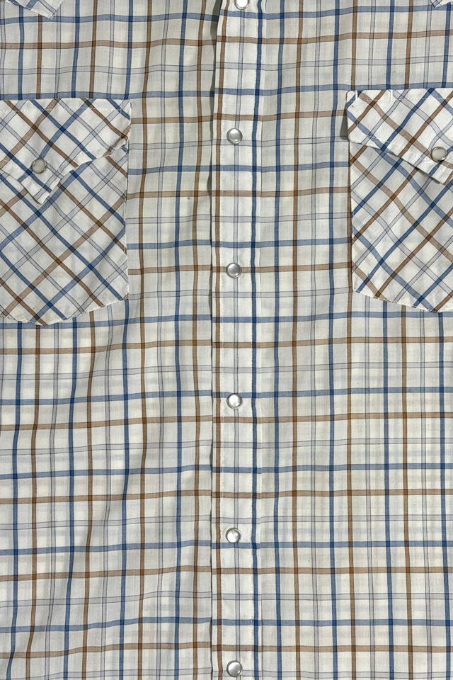 Vintage 1990's Check Pearl Snap Shirt #2