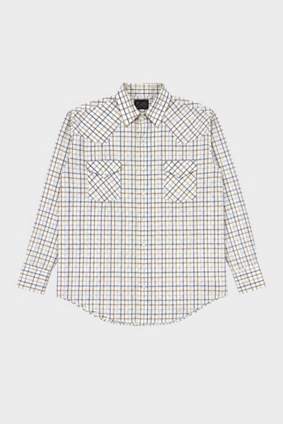 Vintage 1990's Check Pearl Snap Shirt