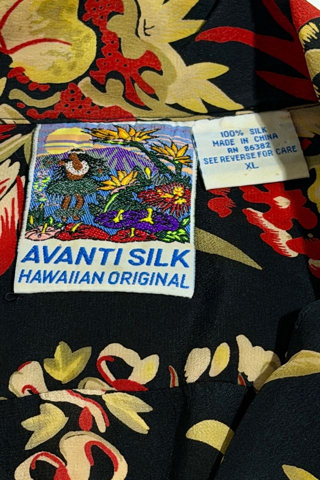 Vintage 1990's Avanti Printed Tropical Shirt #1