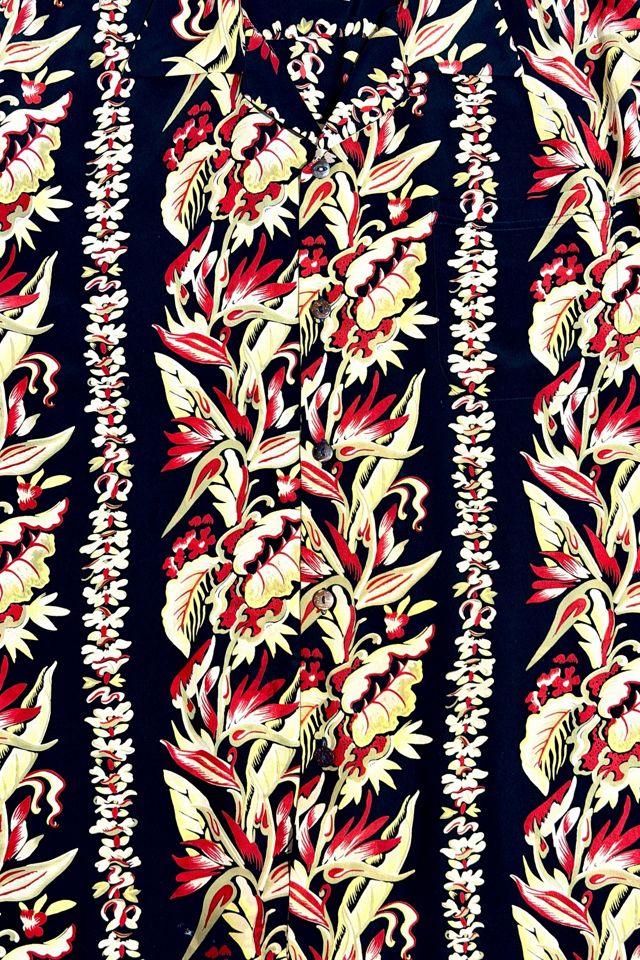 Vintage 1990's Avanti Printed Tropical Shirt #3