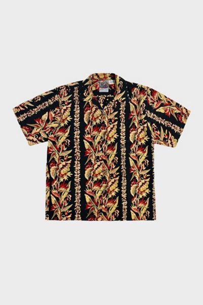 Vintage 1990's Avanti Printed Tropical Shirt