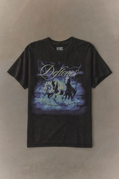 T-shirt graphique Deftones Horses