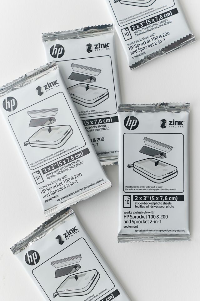 HP Sprocket 2"X3" Premium Zink Sticker Photo Paper 50-Pack Refill #1