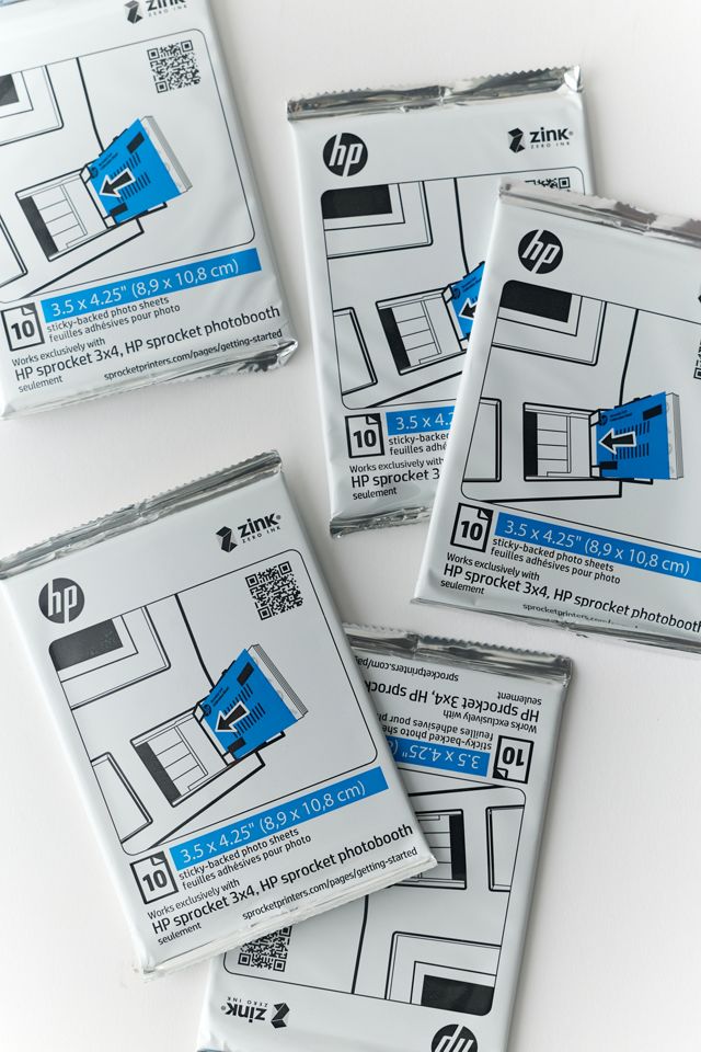 HP Sprocket 3.5"X4.25" Zink Sticky-Backed Photo Paper 50-Pack Refill #1