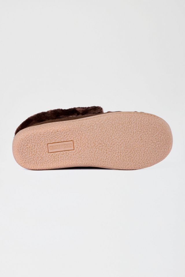 Minnetonka Camp Collar Moc Slippers #4