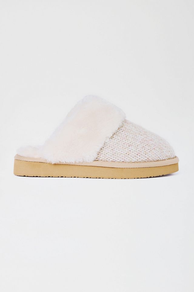 Minnetonka Chesney Sparkle Knit Slippers #1