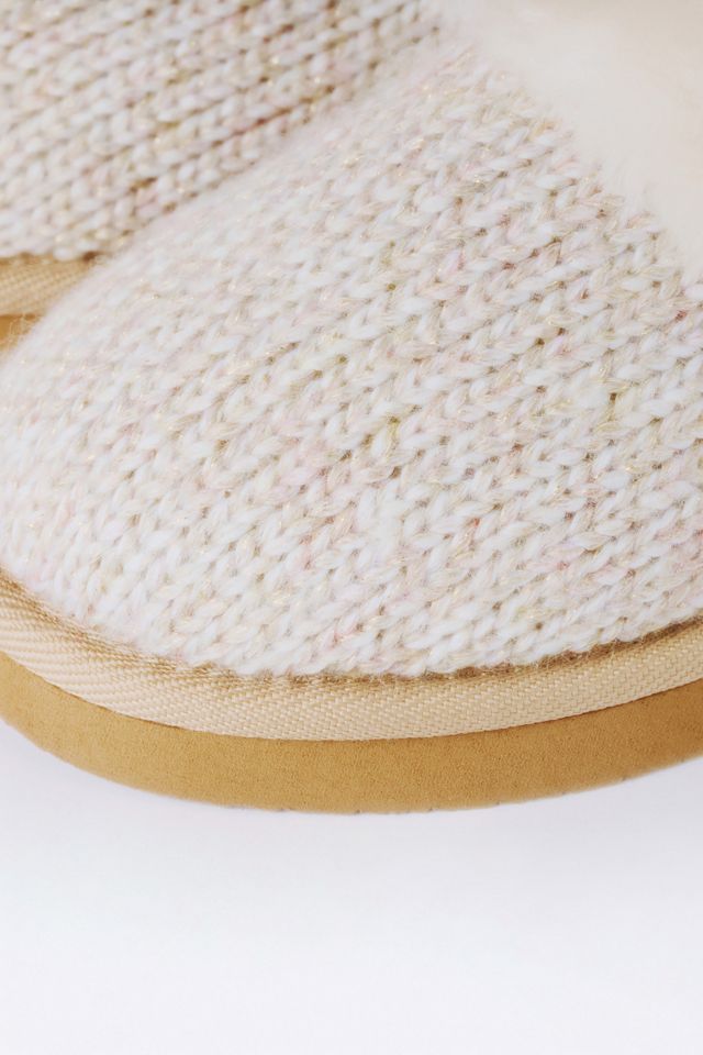 Minnetonka Chesney Sparkle Knit Slippers #3