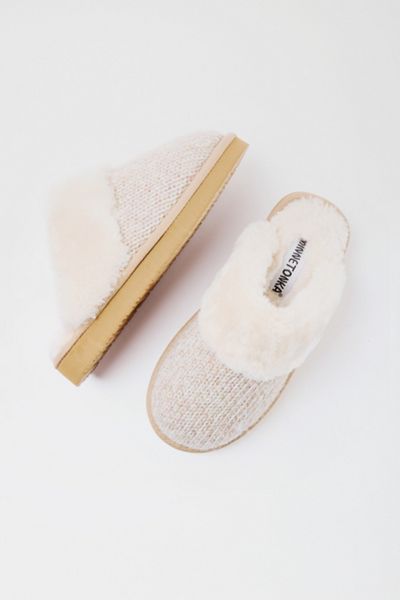 Minnetonka Chesney Sparkle Knit Slippers