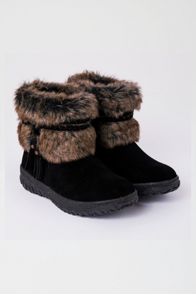 Minnetonka Everett 2 Suede Faux Fur Winter Boots