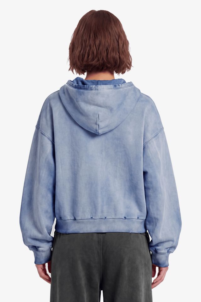 Aelfric Eden Badge Boxy Zip Up Hoodie #2