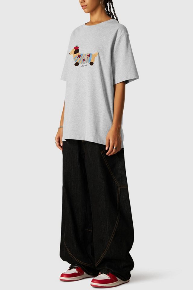 Aelfric Eden Cartoon Dog Embroidery Tee #1