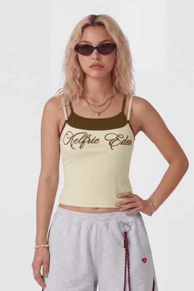 Aelfric Eden Contrast Layered Padded Cami Top