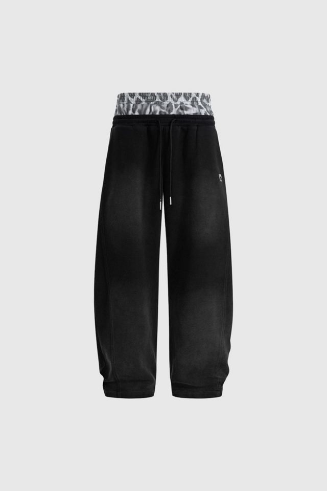 Aelfric Eden Leopard Double Waist Baggy Sweatpants #3