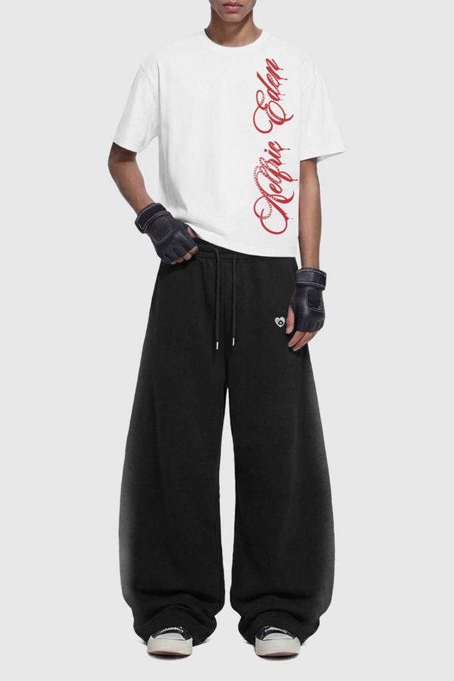 Aelfric Eden Rhinestone Baggy Barrel Sweatpants #1