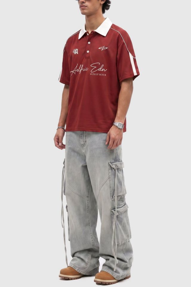 Aelfric Eden Sporty Polo Soccer Jersey #1