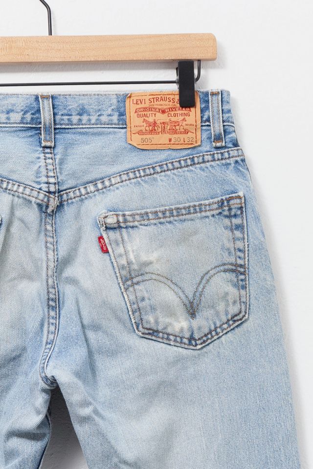 Vintage Levi’s® 505 Distressed Regular Fit Jeans #2