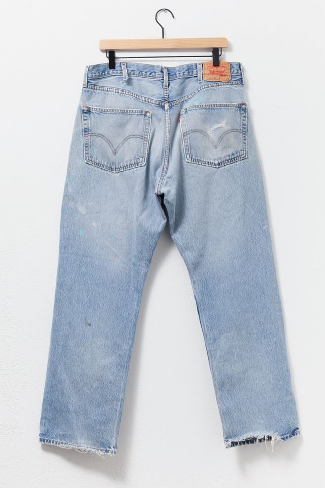 Vintage 1990s Levi’s® 501 Heavily Distressed Jeans #1