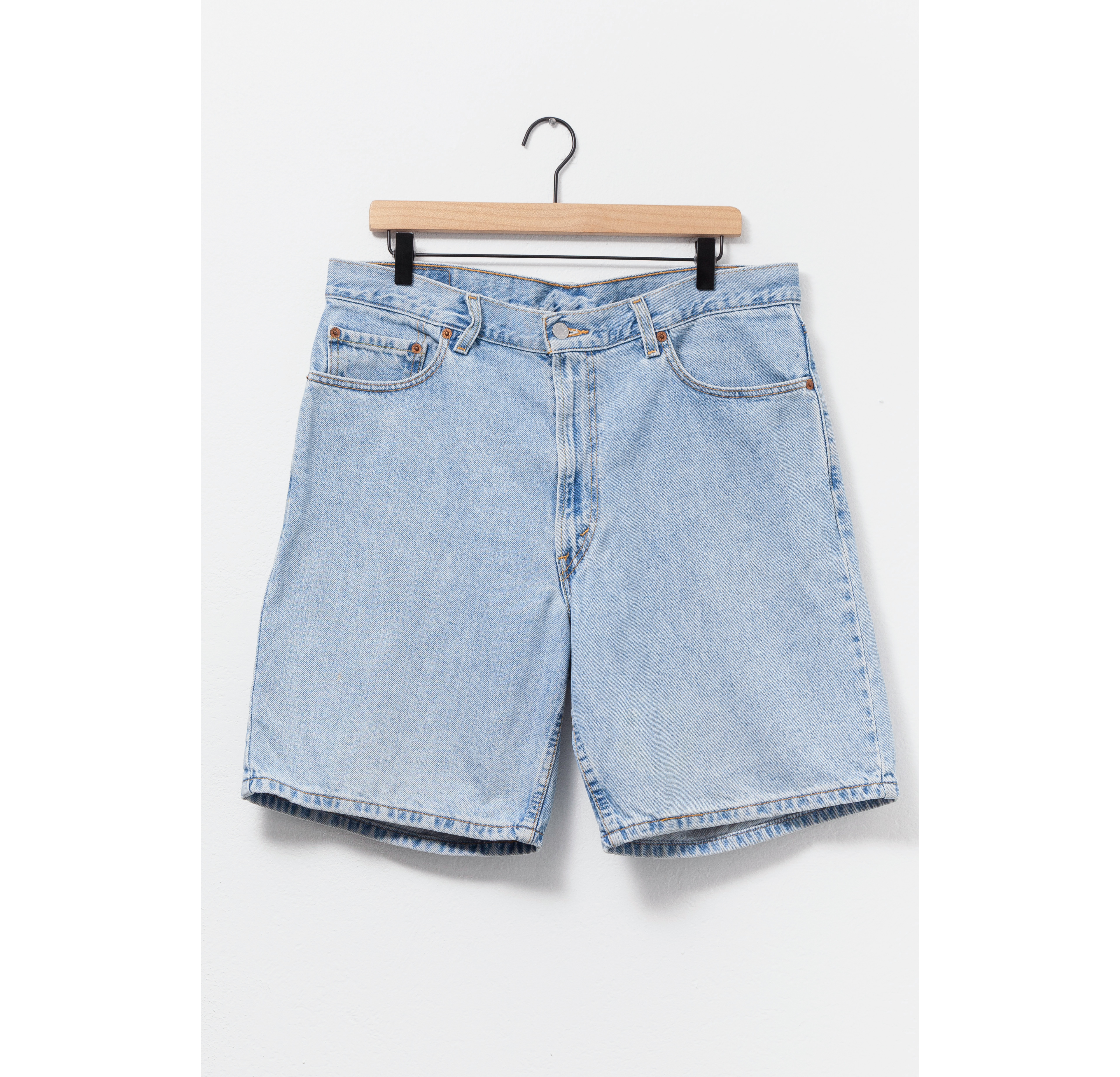 Vintage 1990s Levi’s® 550 Denim Light Wash Shorts