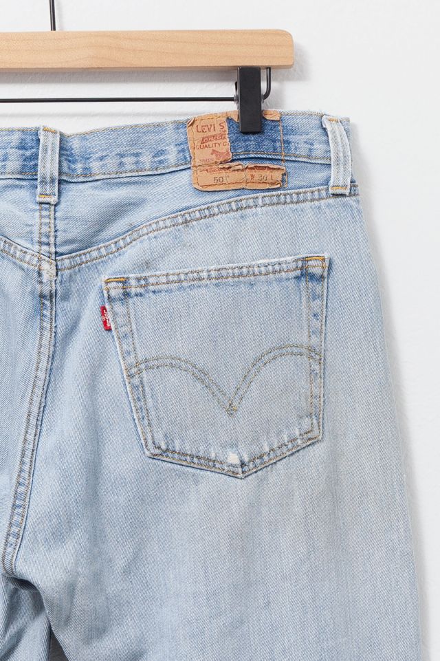 Vintage Y2K Levi’s® 501 Heavily Distressed Straight Leg Jeans #2