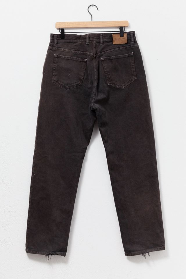 Vintage 1990s Calvin Klein Distressed Black Jeans #1