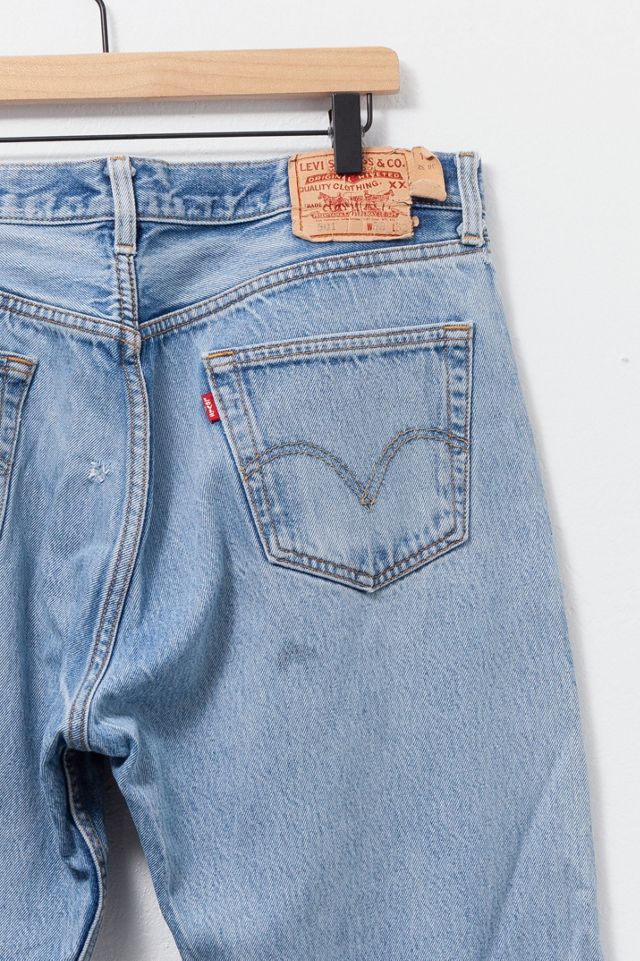 Vintage 1990s Levi’s® 501 Distressed Light Wash Denim Jeans #2