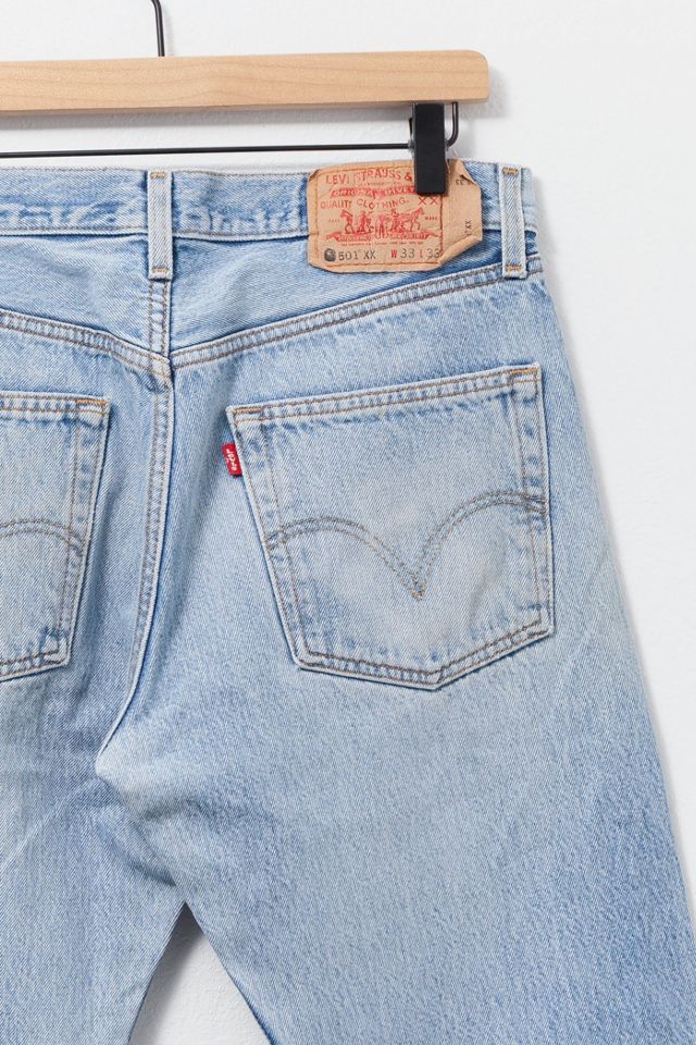Vintage 1990s Levi’s® 501 Light Wash Distressed Denim Jeans #2