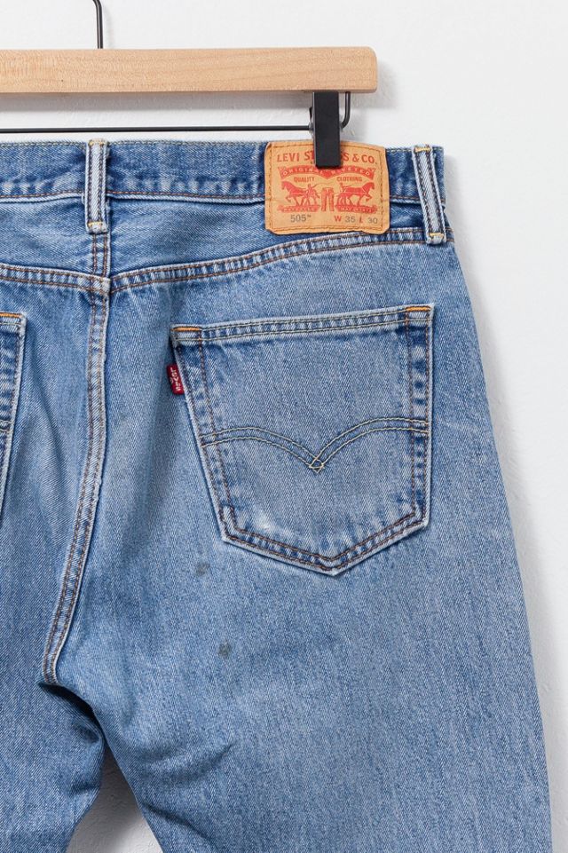 Vintage Y2K Levi’s® 505 Medium Wash Distressed Denim Jeans #2