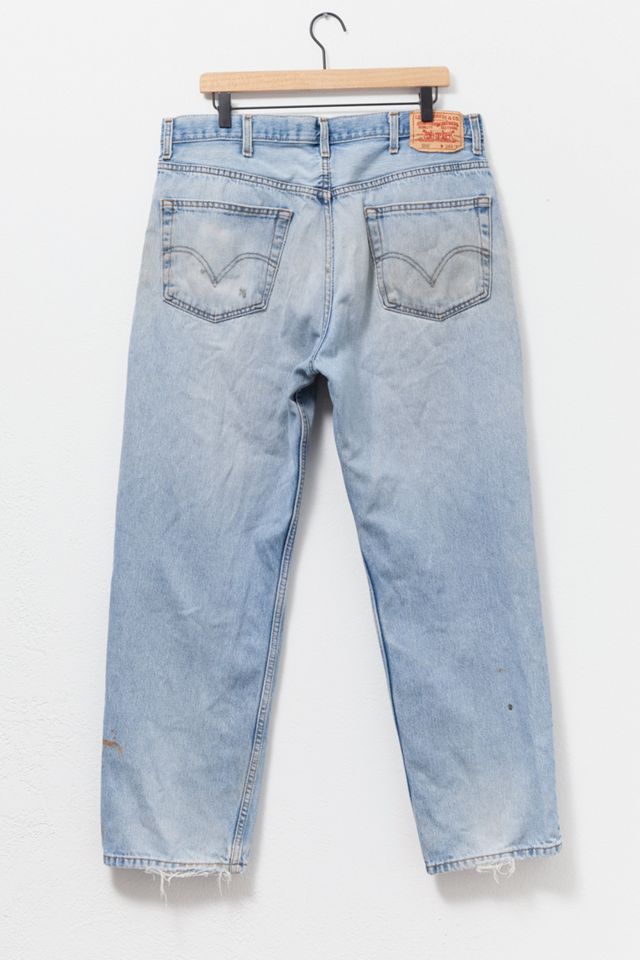Vintage Y2K Levi’s® 550 Distressed Light Wash Denim Jeans #1