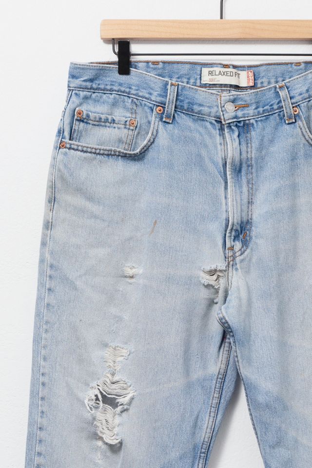 Vintage Y2K Levi’s® 550 Distressed Light Wash Denim Jeans #2