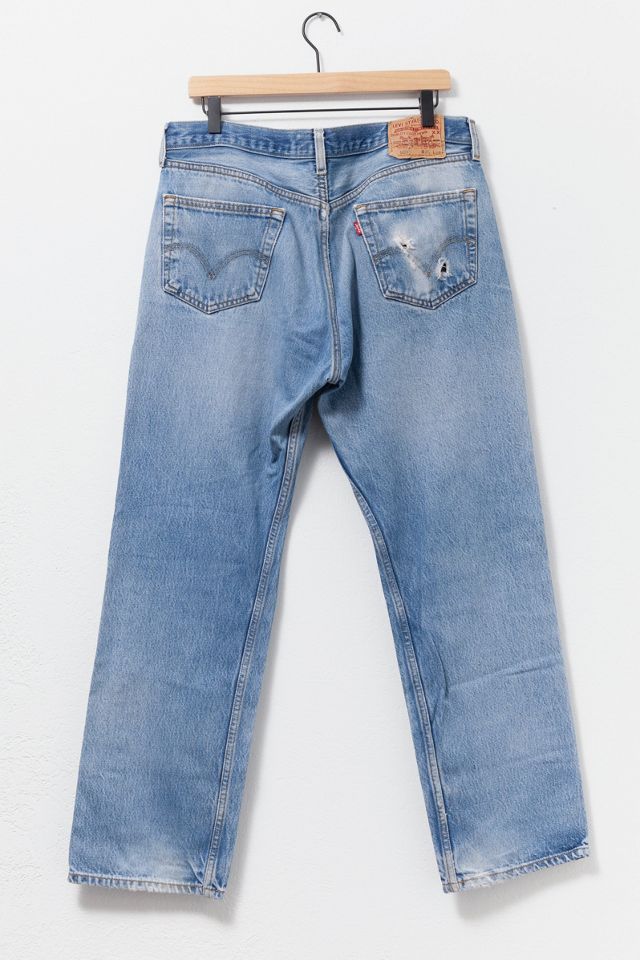 Vintage Y2K Levi’s® 501 Heavily Distressed Jeans #1