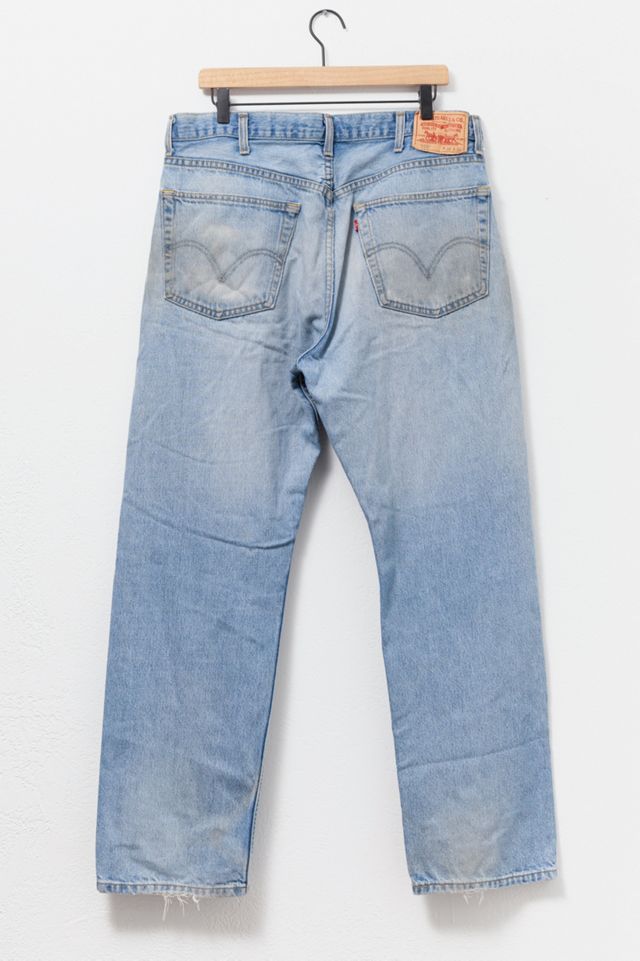 Vintage Y2K Levi’s® 505 Distressed Light Wash Denim Jeans #1