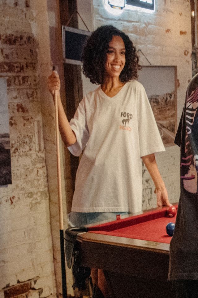 Junk Food Ford Bronco Hockey Tee #3