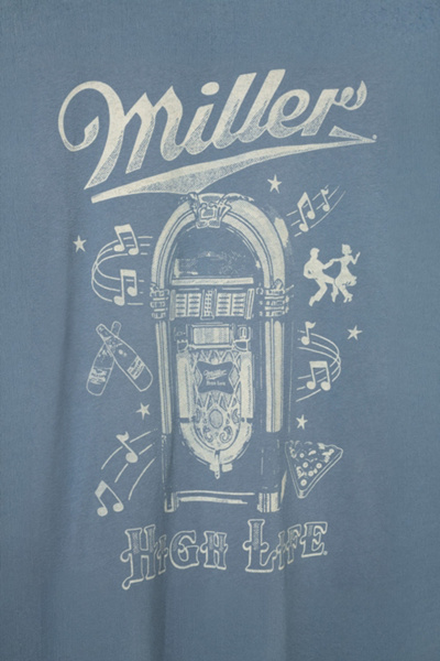 Junk Food Miller High Life Juke Box Vintage Tee