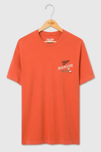 Junk Food Miller High Life Darts and Beer Vintage Tee