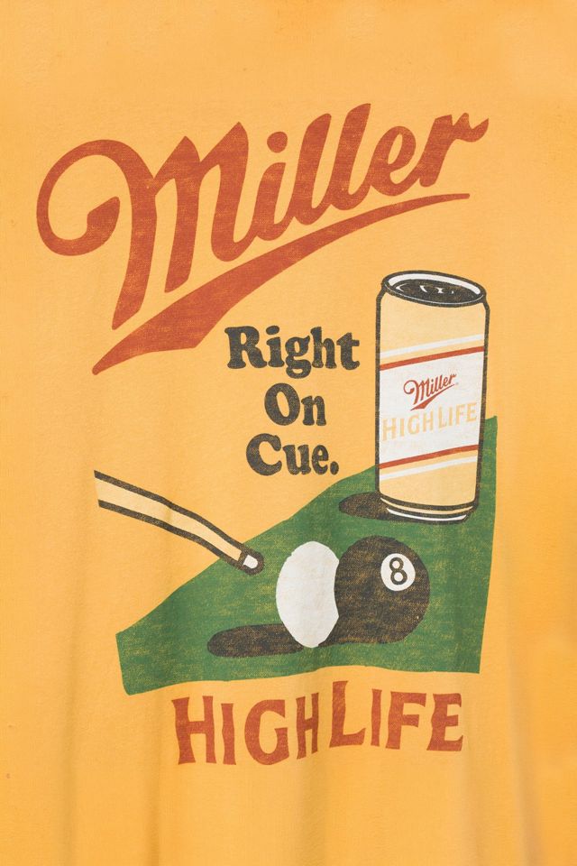 Junk Food Miller High Life Right on Cue Vintage Tee #2