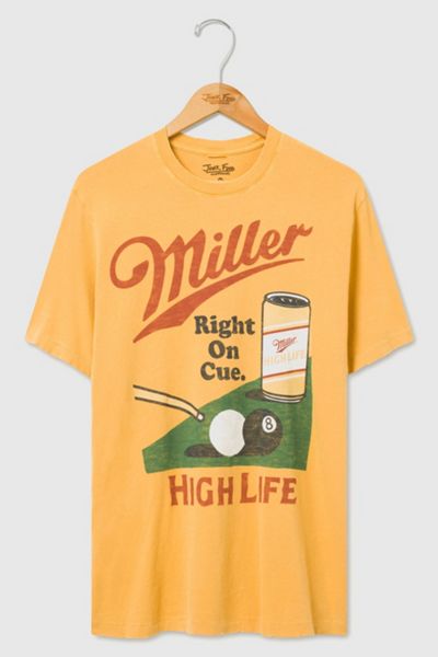 Junk Food Miller High Life Right on Cue Vintage Tee